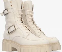 Notre-v 03-438 bottines à lacets en beige 7 Notre-v 03-438 bottines à lacets en beige -Bottes Femme Soldes 202175 1