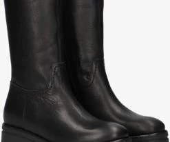 Notre-v 8791 bottes hautes en noir 7 Notre-v 8791 bottes hautes en noir -Bottes Femme Soldes 202610 1