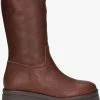 Notre-v 8791 bottes hautes en marron -Bottes Femme Soldes 202611 2