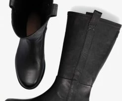 Floris van bommel 85730 bottes hautes en noir -Bottes Femme Soldes 202635 5