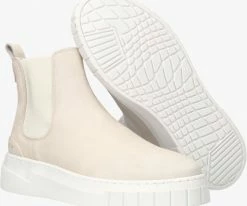 Red-rag 71252 bottines chelsea en beige 9 Red-rag 71252 bottines chelsea en beige -Bottes Femme Soldes 202743 4