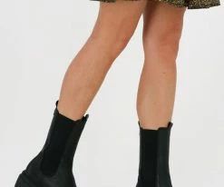 Red-rag 74436 bottines chelsea en noir -Bottes Femme Soldes 202753 8