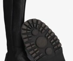 Red-rag 71204 bottes hautes en noir -Bottes Femme Soldes 202756 4