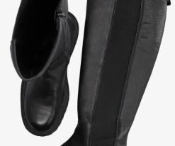 Red-rag 71204 bottes hautes en noir -Bottes Femme Soldes 202756 5