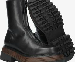 Toral 12707 bottillons en noir -Bottes Femme Soldes 202817 4