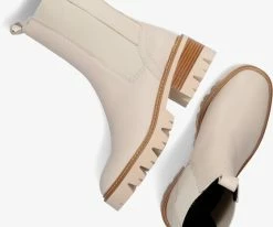 Notre-v an144 bottines chelsea en blanc 9 Notre-v an144 bottines chelsea en blanc -Bottes Femme Soldes 202837 5