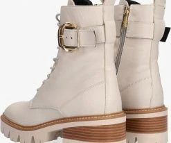 Notre-v an1400 bottines à lacets en blanc 7 Notre-v an1400 bottines à lacets en blanc -Bottes Femme Soldes 202839 3