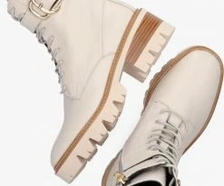 Notre-v an1400 bottines à lacets en blanc 9 Notre-v an1400 bottines à lacets en blanc -Bottes Femme Soldes 202839 5