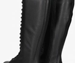 Dr martens 1b60 bottes hautes en noir -Bottes Femme Soldes 203295 3