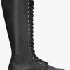 Dr martens 1b60 bex bottes hautes en noir -Bottes Femme Soldes 203390 2