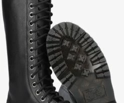 Dr martens 1b60 bex bottes hautes en noir -Bottes Femme Soldes 203390 4