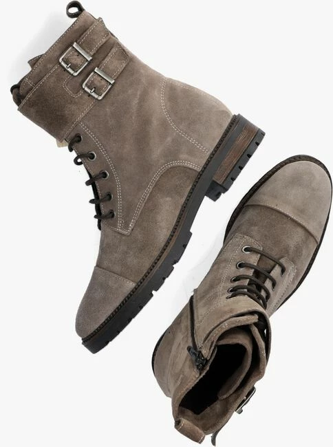 Notre-v body218 bottines à lacets en taupe 5 Notre-v body218 bottines à lacets en taupe – Image 5