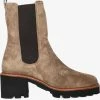 Paul green 9908 bottines chelsea en taupe -Bottes Femme Soldes 204163 2
