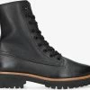 Paul green 9768 bottines à lacets en noir -Bottes Femme Soldes 204170 2