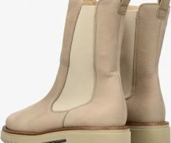 Paul green 9836 bottines chelsea en beige 7 Paul green 9836 bottines chelsea en beige -Bottes Femme Soldes 204171 3