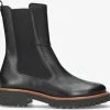 Paul green 9836 bottines chelsea en noir 11 Paul green 9836 bottines chelsea en noir -Bottes Femme Soldes 204172 2