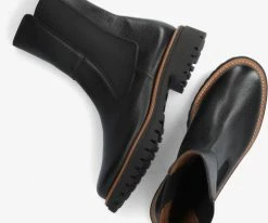 Paul green 9836 bottines chelsea en noir 9 Paul green 9836 bottines chelsea en noir -Bottes Femme Soldes 204172 5