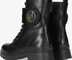 Liu jo new nancy 37 bottines à lacets en noir 8 Liu jo new nancy 37 bottines à lacets en noir -Bottes Femme Soldes 205071 3