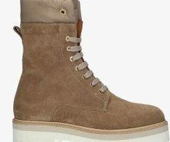 Notre-v 41405 bottines à lacets en taupe