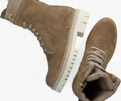 Notre-v 41405 bottines à lacets en taupe 10 Notre-v 41405 bottines à lacets en taupe -Bottes Femme Soldes 205641 5