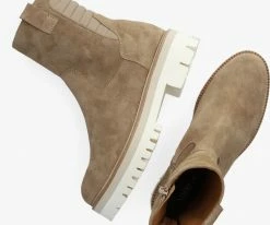 Notre-v 42422 bottillons en camel -Bottes Femme Soldes 205643 5