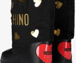 Love moschino ja24242g0d bottillons en noir -Bottes Femme Soldes 206257 3