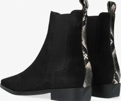 Scotch & soda amie bottines chelsea en noir 8 Scotch & soda amie bottines chelsea en noir -Bottes Femme Soldes 206286 3