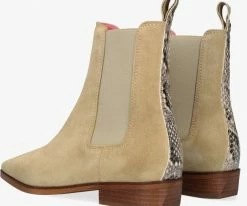 Scotch & soda amie bottines chelsea en beige -Bottes Femme Soldes 206287 3