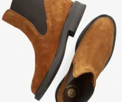 Scotch & soda hailey boot bottines chelsea en cognac -Bottes Femme Soldes 206295 5