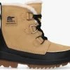 Sorel torino ii wp bottes fourrure en camel -Bottes Femme Soldes 206393 2