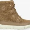 Sorel sorel explorer ii joan cozy bottes fourrure en camel -Bottes Femme Soldes 206397 2