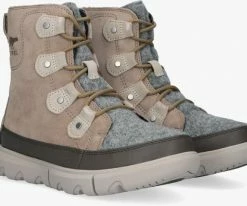 Sorel explorer ii joan faux felt wp bottillons en taupe 6 Sorel explorer ii joan faux felt wp bottillons en taupe -Bottes Femme Soldes 206400 1