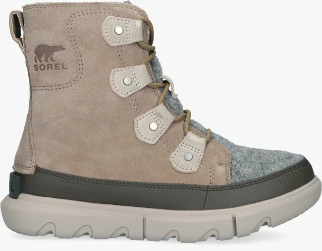 Sorel explorer ii joan faux felt wp bottillons en taupe 1 Sorel explorer ii joan faux felt wp bottillons en taupe