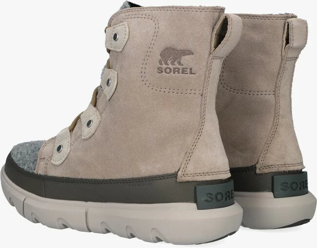 Sorel explorer ii joan faux felt wp bottillons en taupe 3 Sorel explorer ii joan faux felt wp bottillons en taupe – Image 3