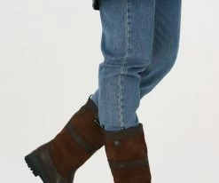 Dubarry donegal dames bottes hautes en marron -Bottes Femme Soldes 206439 8