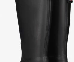 Tommy hilfiger th overknee rainboot bottes en caoutchouc en noir -Bottes Femme Soldes 206601 3