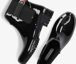 Tommy hilfiger th hardware rainboot bottes en caoutchouc en noir 10 Tommy hilfiger th hardware rainboot bottes en caoutchouc en noir -Bottes Femme Soldes 206602 5