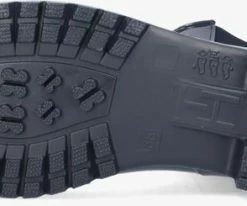 Tommy hilfiger th hardware rainboot bottes en caoutchouc en bleu -Bottes Femme Soldes 206609 4