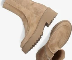 Via vai bobbi mint bottillons en camel -Bottes Femme Soldes 207010 5