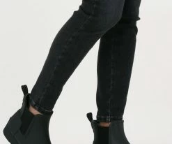 Hunter womens refined chelsea bottes en caoutchouc en noir 11 Hunter womens refined chelsea bottes en caoutchouc en noir -Bottes Femme Soldes 207106 8