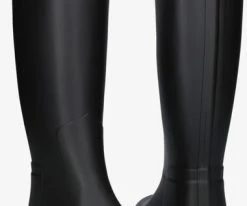 Hunter womens refined tall bottes en caoutchouc en noir -Bottes Femme Soldes 207107 5