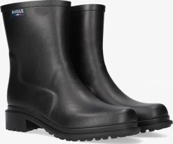 Aigle fulfeel bottes en caoutchouc en noir