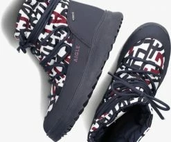 Aigle explorus mid bottes fourrure en multicolore -Bottes Femme Soldes 207727 5