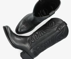 Sendra 11627 santiags en noir 10 Sendra 11627 santiags en noir -Bottes Femme Soldes 207795 5