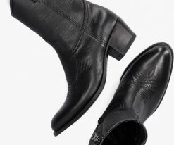 Sendra 17763 santiags en noir -Bottes Femme Soldes 207797 5