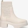 Guess keanna bottines chelsea en blanc -Bottes Femme Soldes 207873 2
