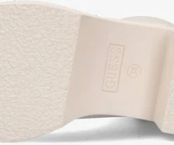 Guess keanna bottines chelsea en blanc -Bottes Femme Soldes 207873 4