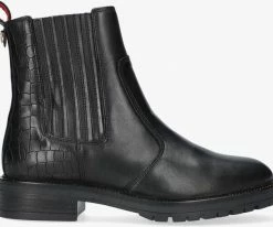 Haboob barrel bottines chelsea en noir