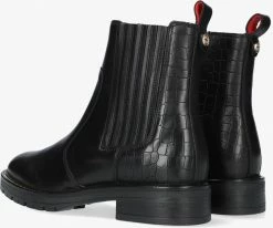 Haboob barrel bottines chelsea en noir -Bottes Femme Soldes 208036 3