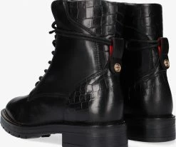 Haboob atac bottines à lacets en noir -Bottes Femme Soldes 208053 3